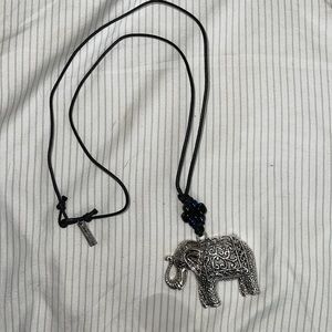 Renaissance elephant necklace